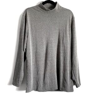 Perry Ellis Mock Neck Long Sleeve Shirt